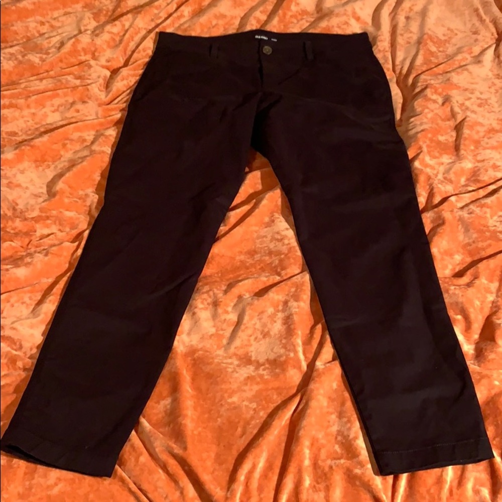 Never worn old navy pants black
